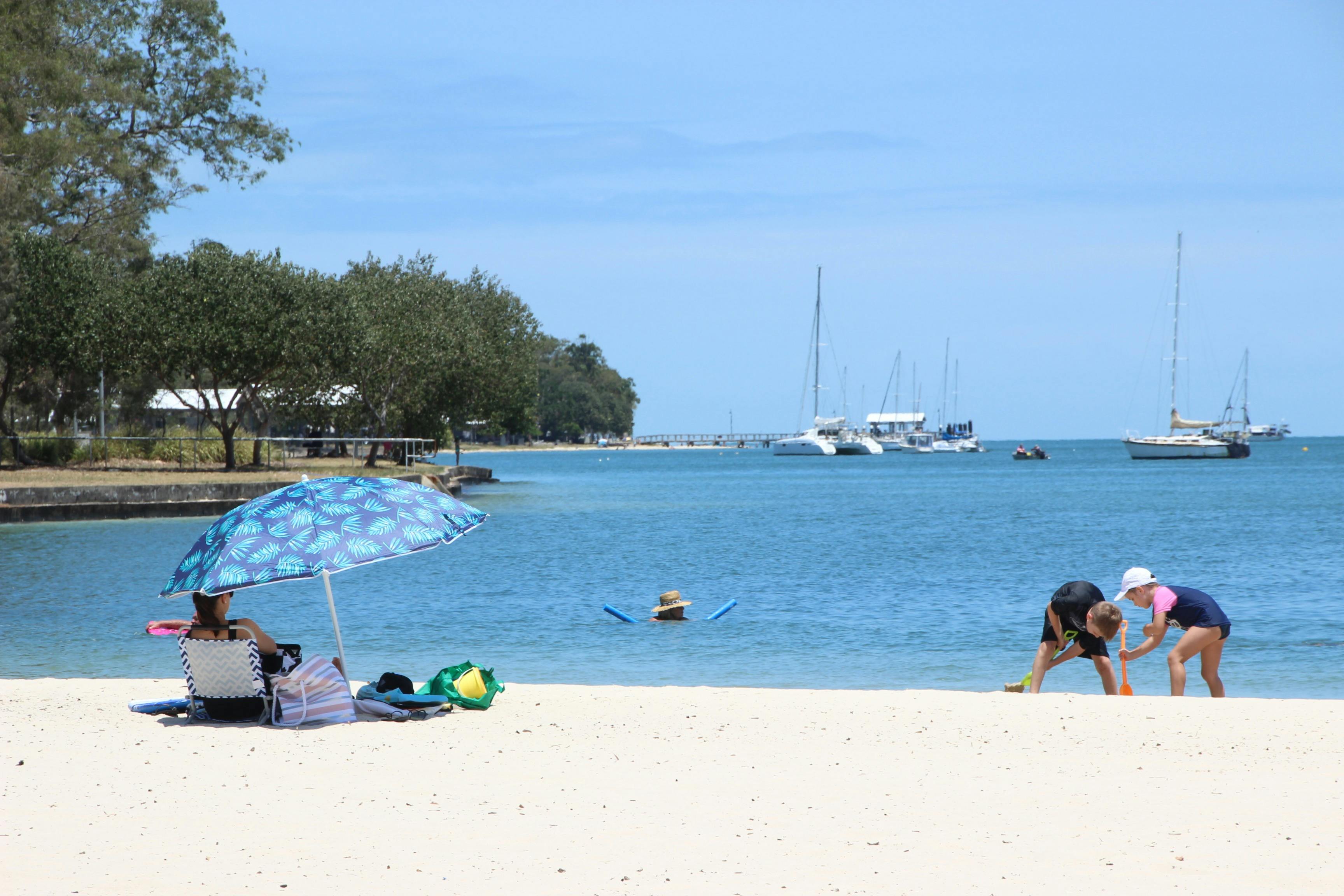 'Our Beach' - directly opposite our complex