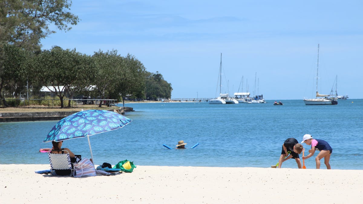 'Our Beach' - directly opposite our complex