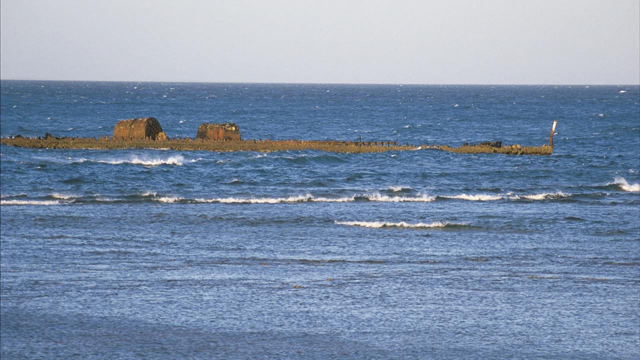 Wreck of SS Mildura