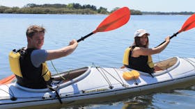 Double Kayaks are fun and easy to paddle