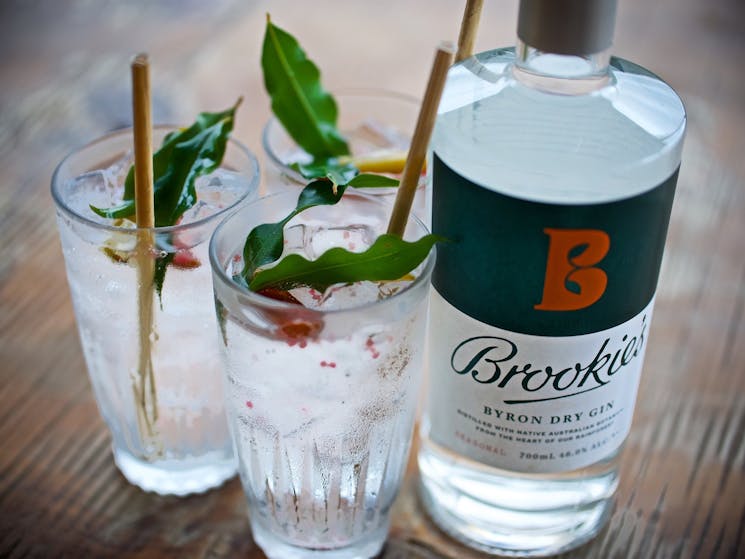 Brookie's gin and tonic