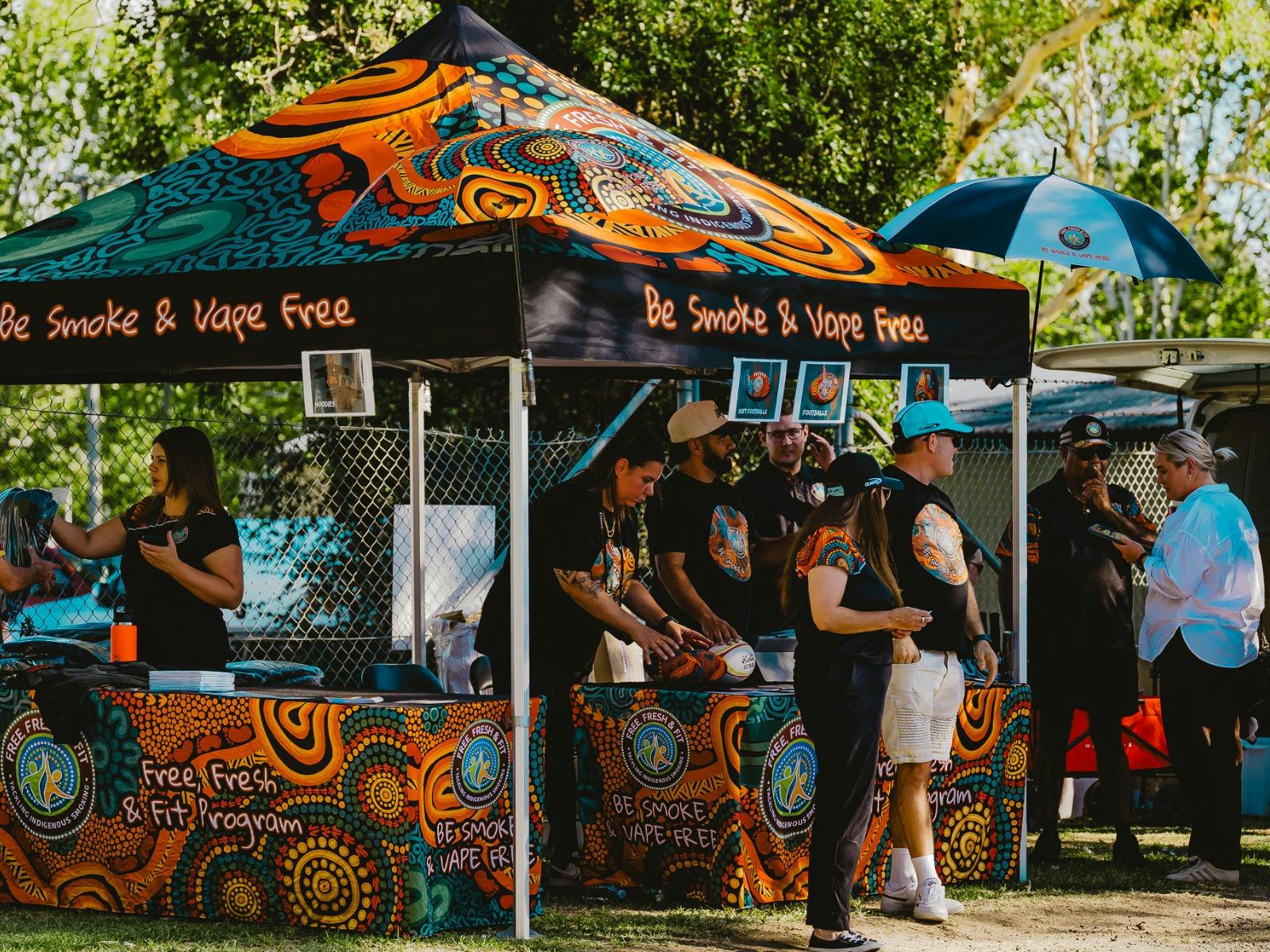 Cultural information stall.