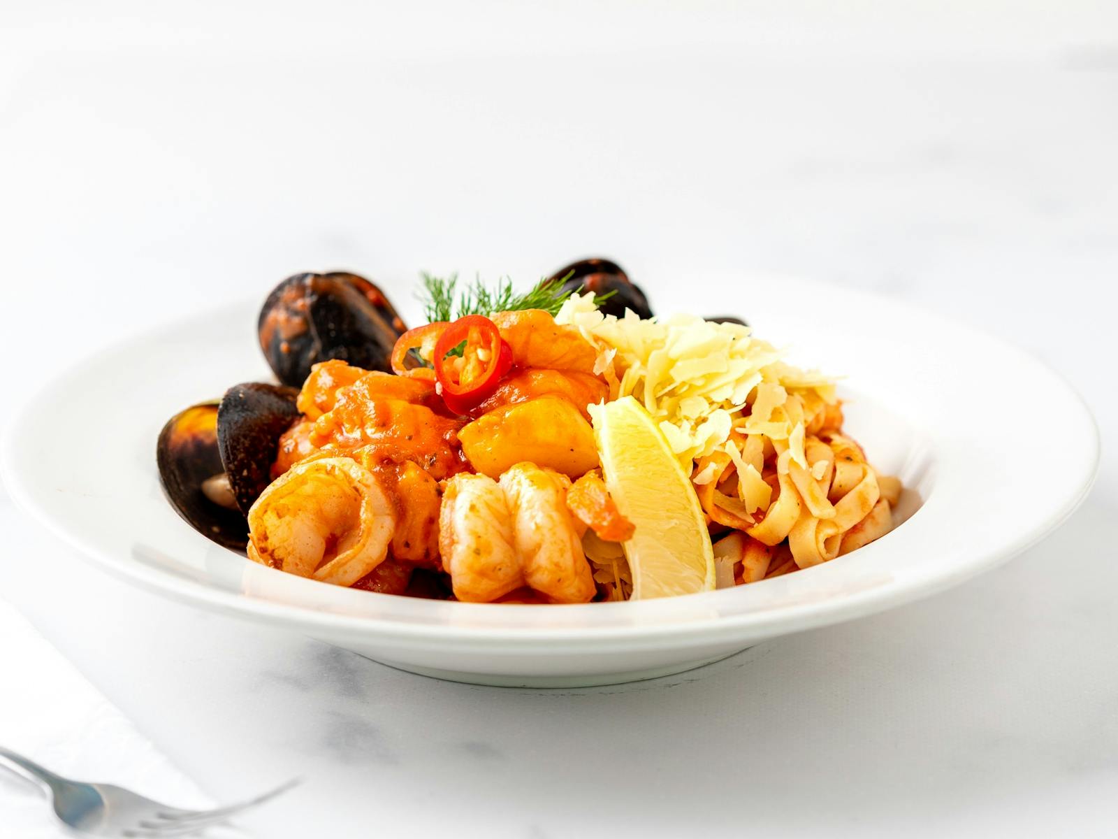 Seafood Linguine