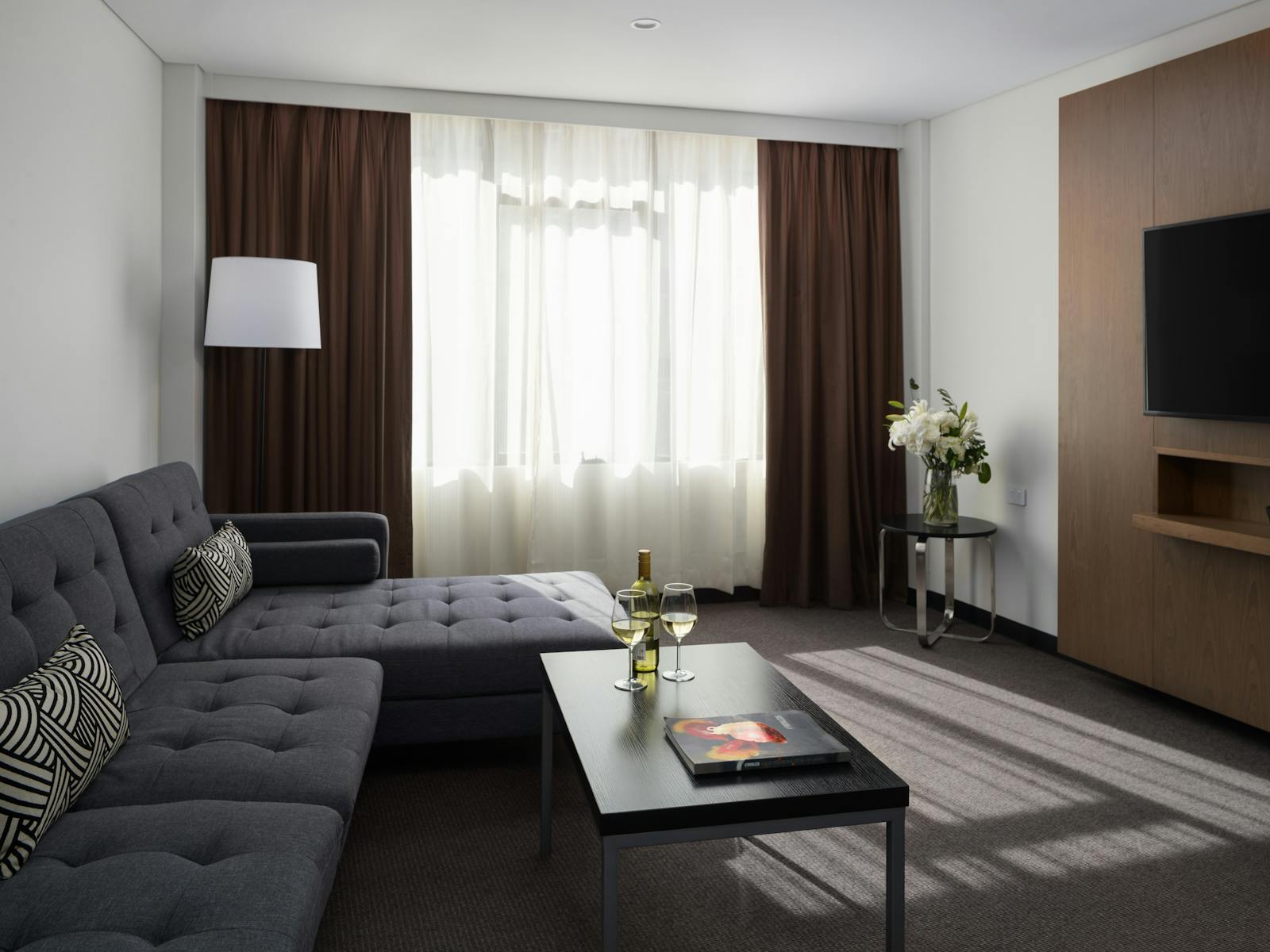 킹 스위트 - 거실