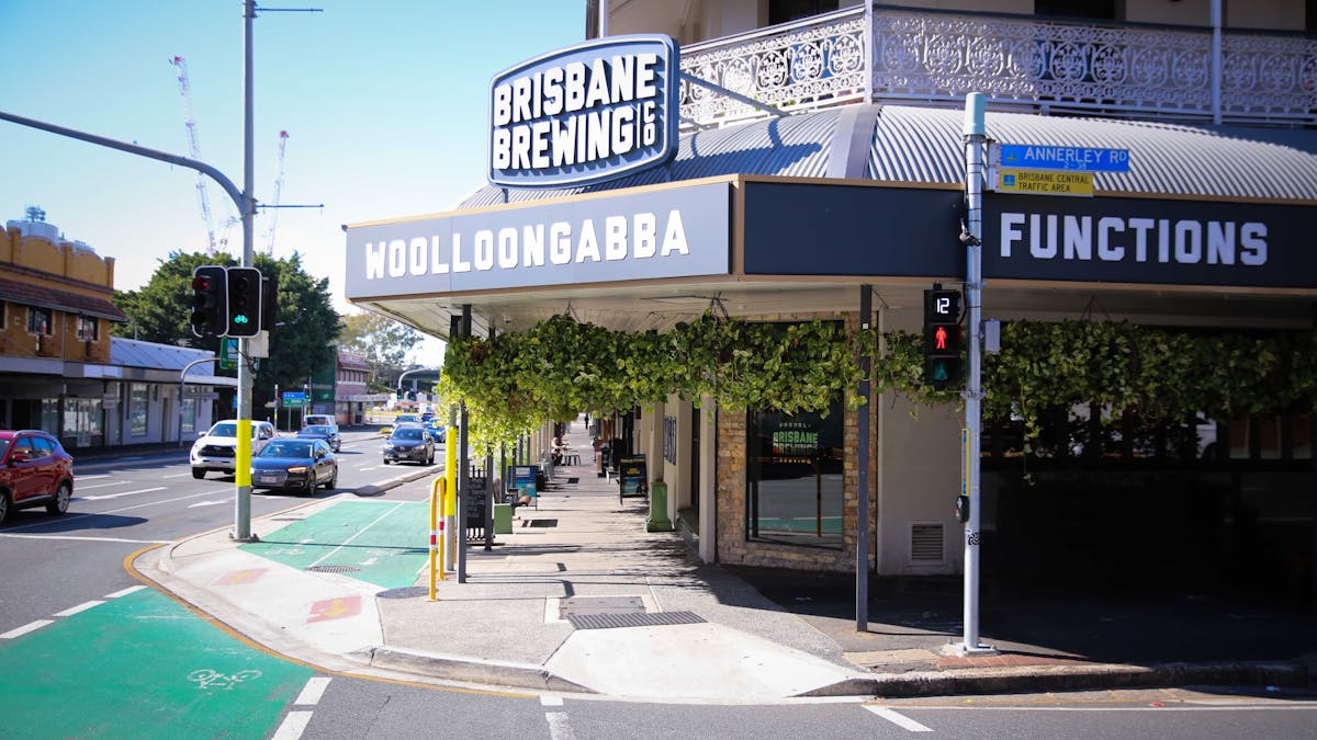 External shot of Brisbane Brewing Woolloongabba