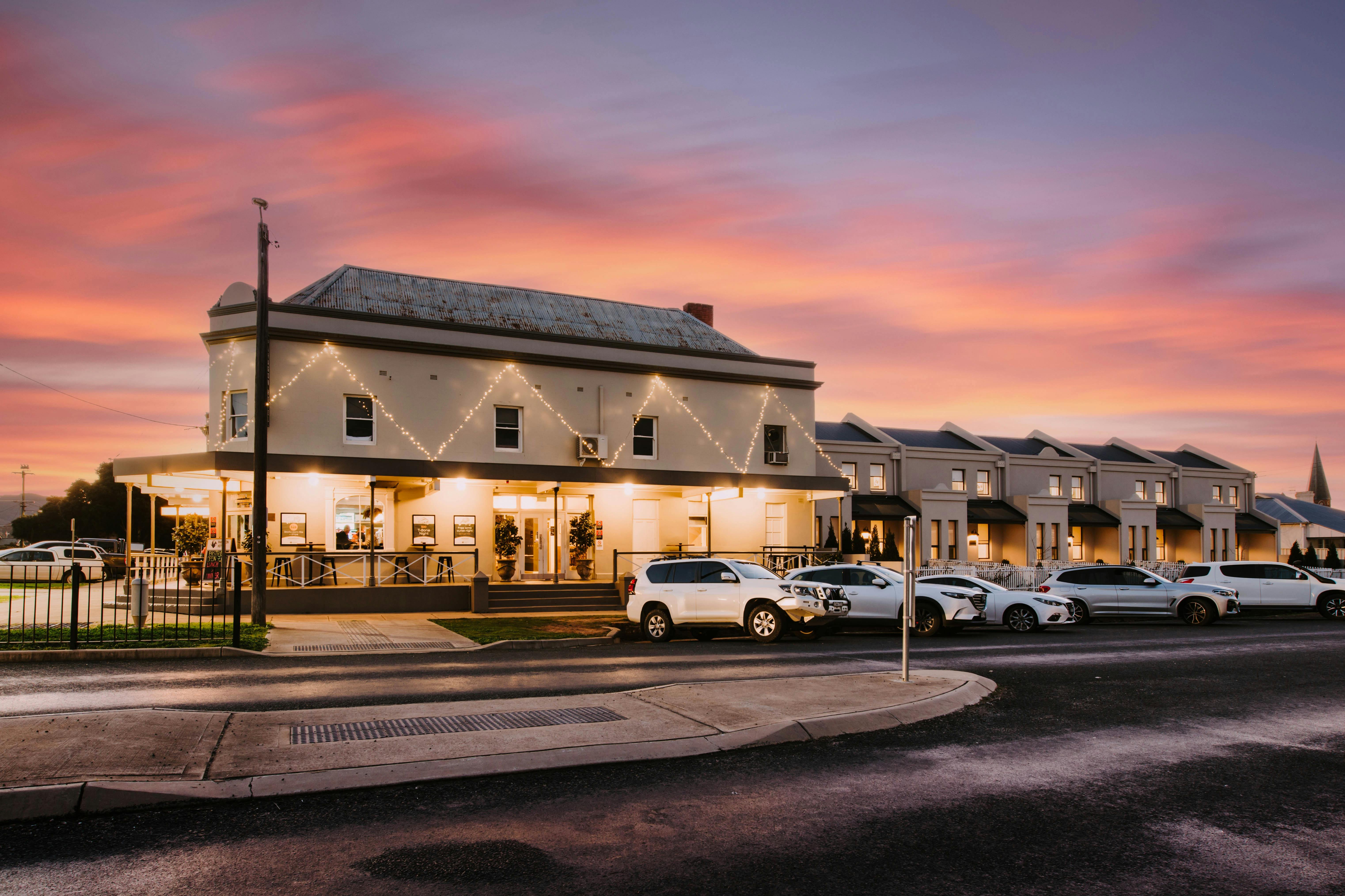 パラゴンの夕日