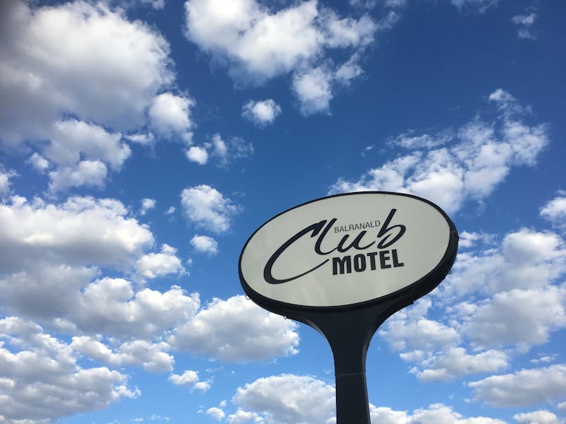 Blue skies in Balranald New South Wales