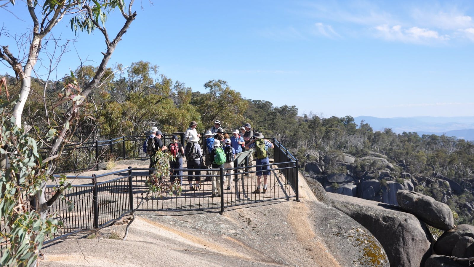 Hiking on Mount Buffalo