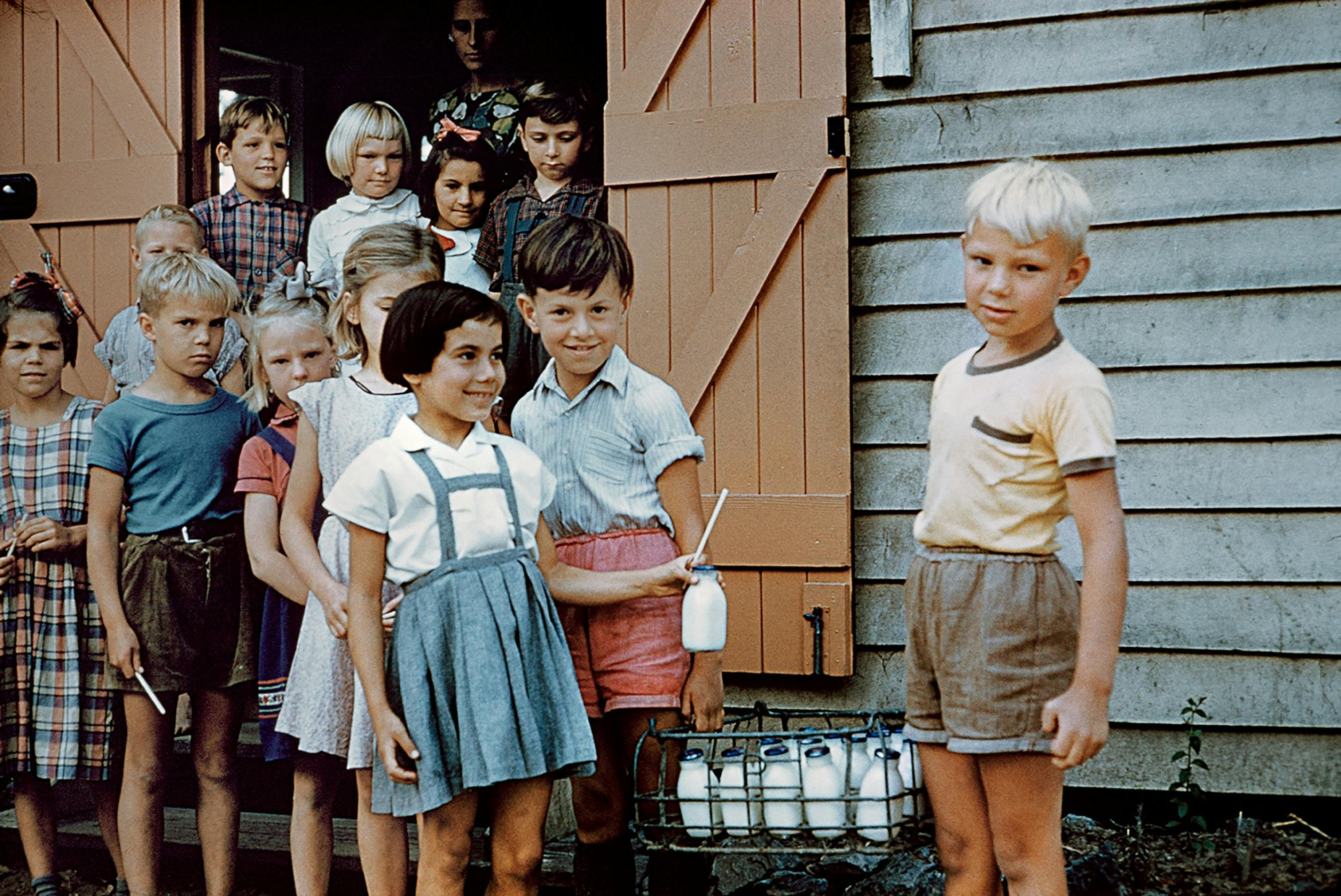 Children at Wacol Migrant Centre