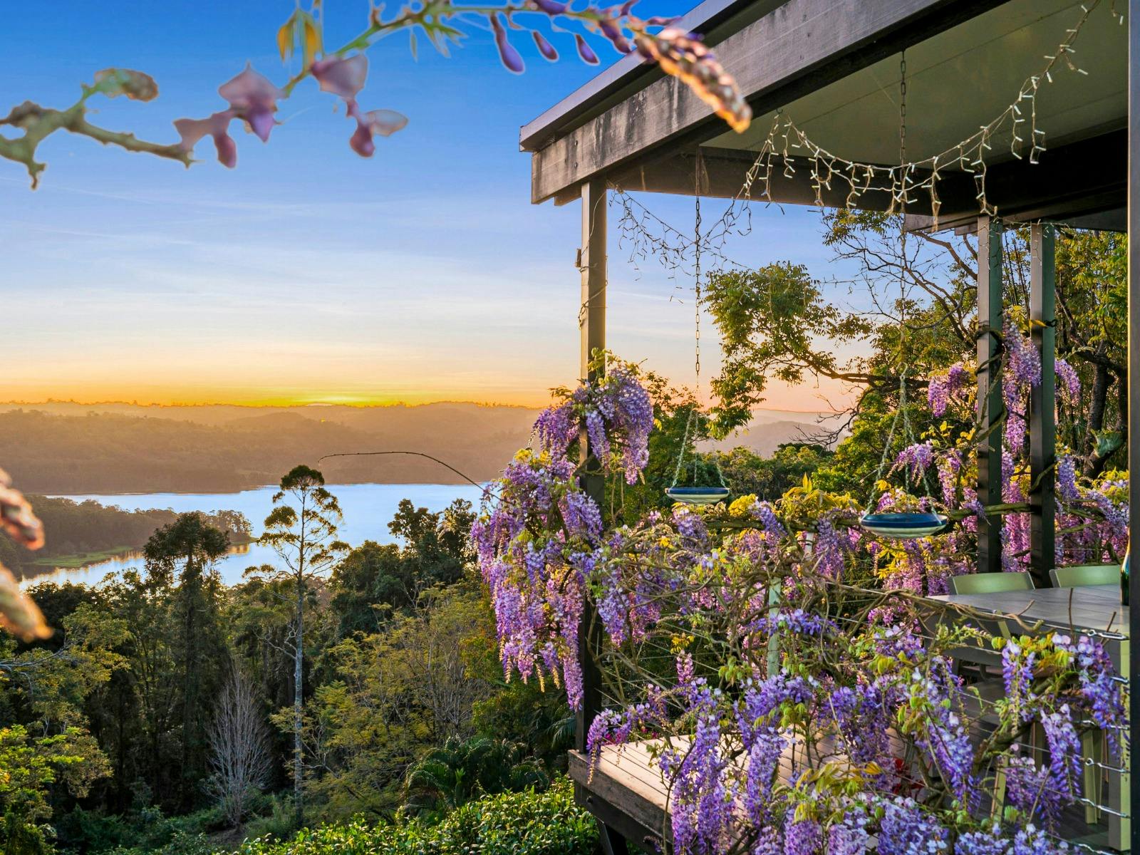 View from the guest room balcony