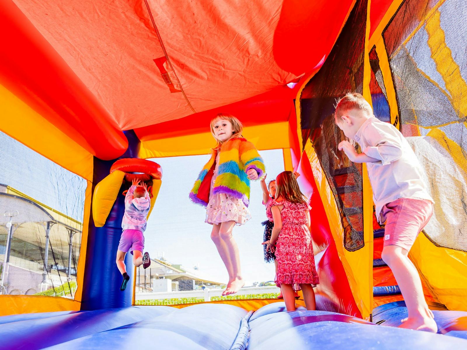 Teddy Bears Picnic at the Races - Jumping Castles