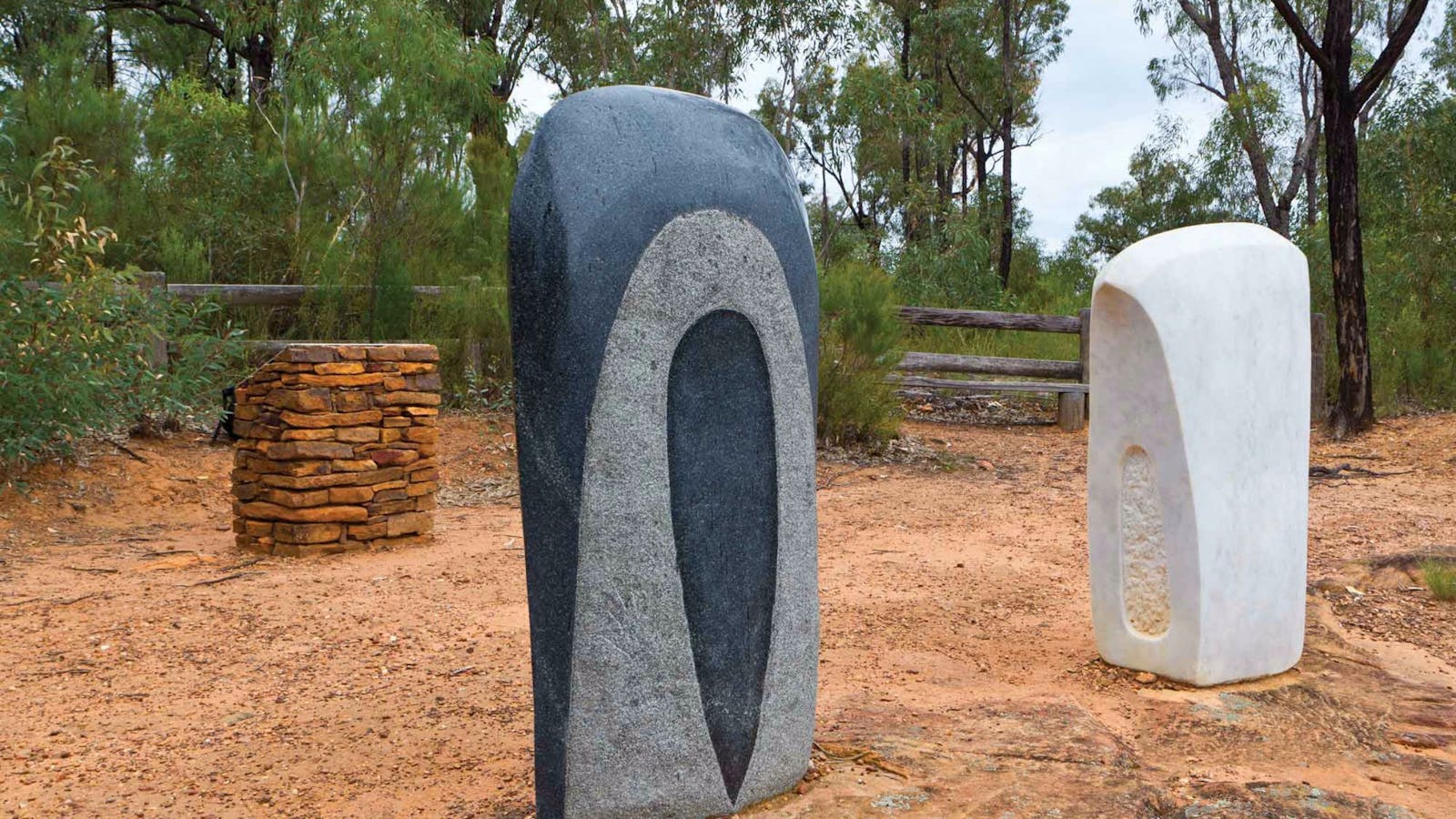 Sculptures in the Scrub Walking Track