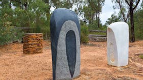 Sculptures in the Scrub Walking Track