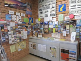 brochures in the Hawker Visitor Information Centre
