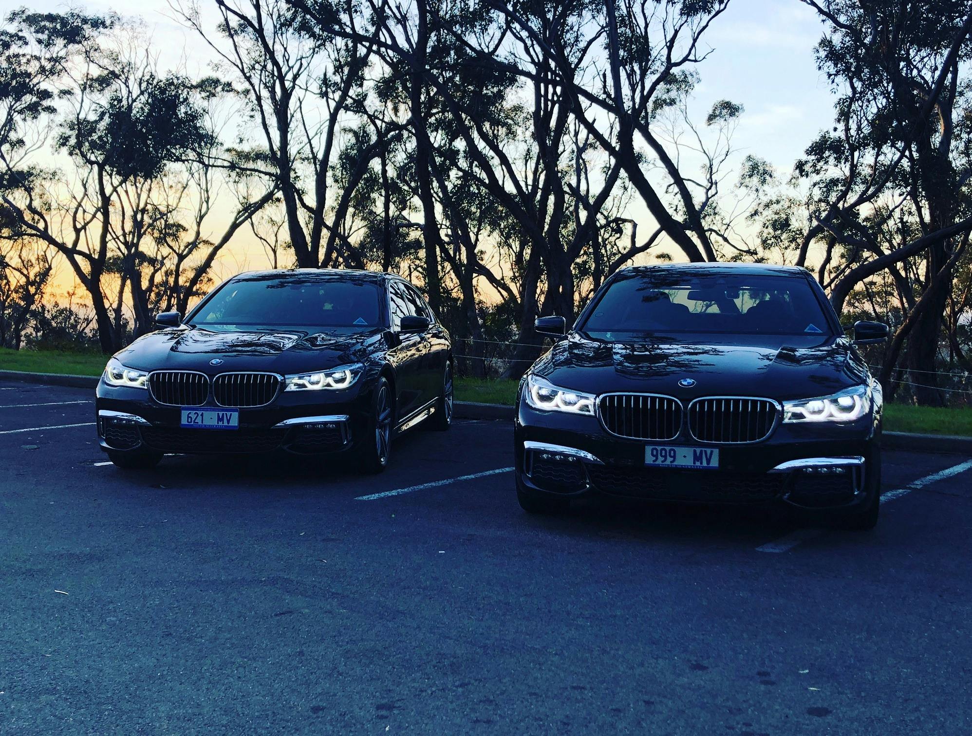 2 of our Black BMW 7 series