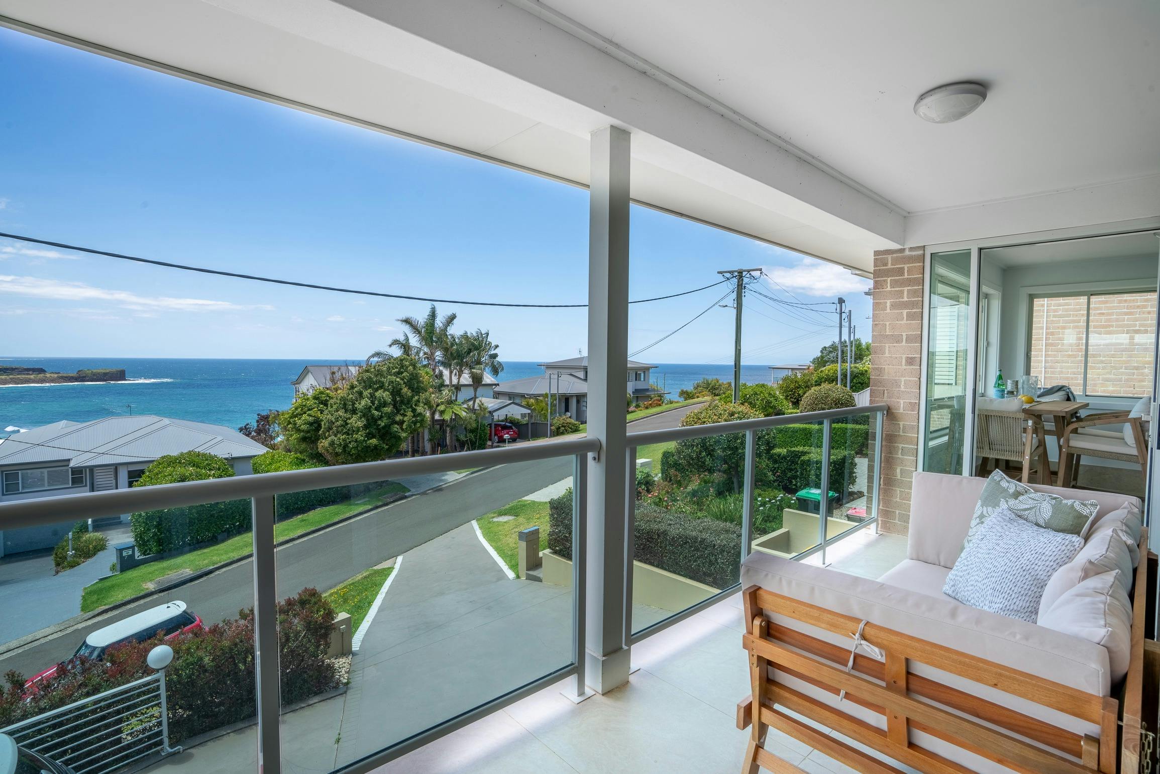 Front balcony