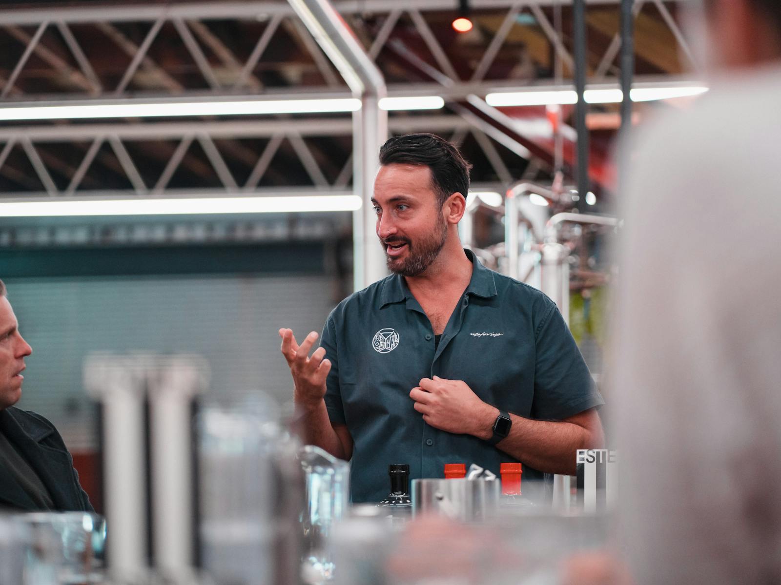 Leon hosting at Ester Spirits