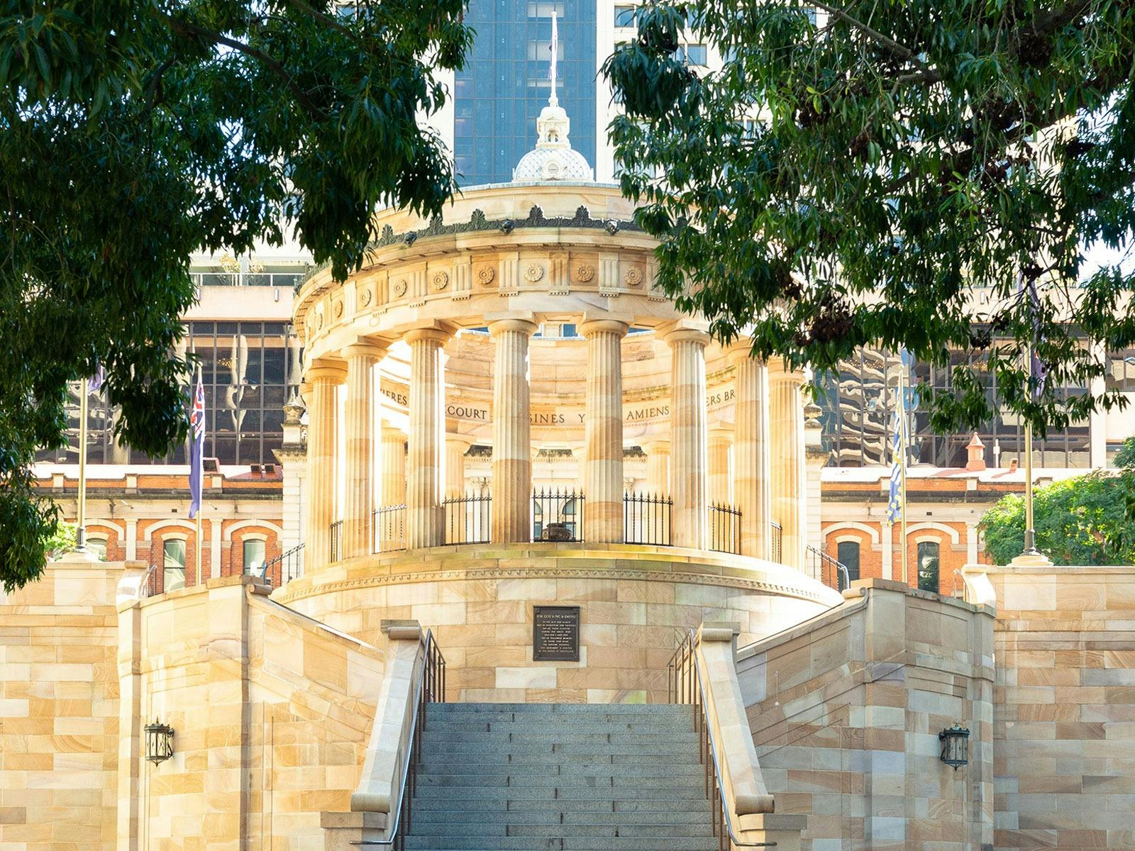 Shrine of Remembrance at Anzac Square