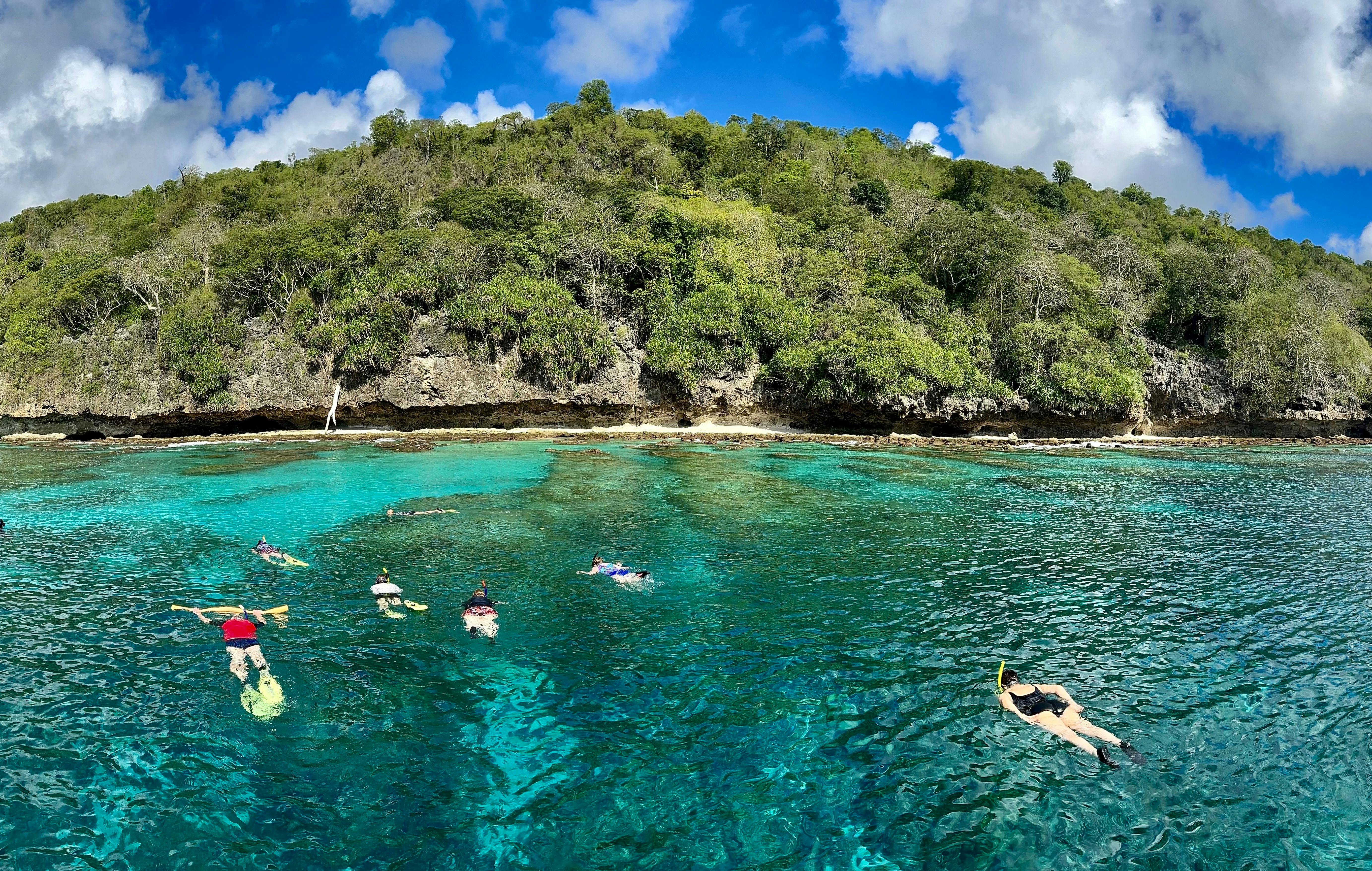 Snorkelling Divers