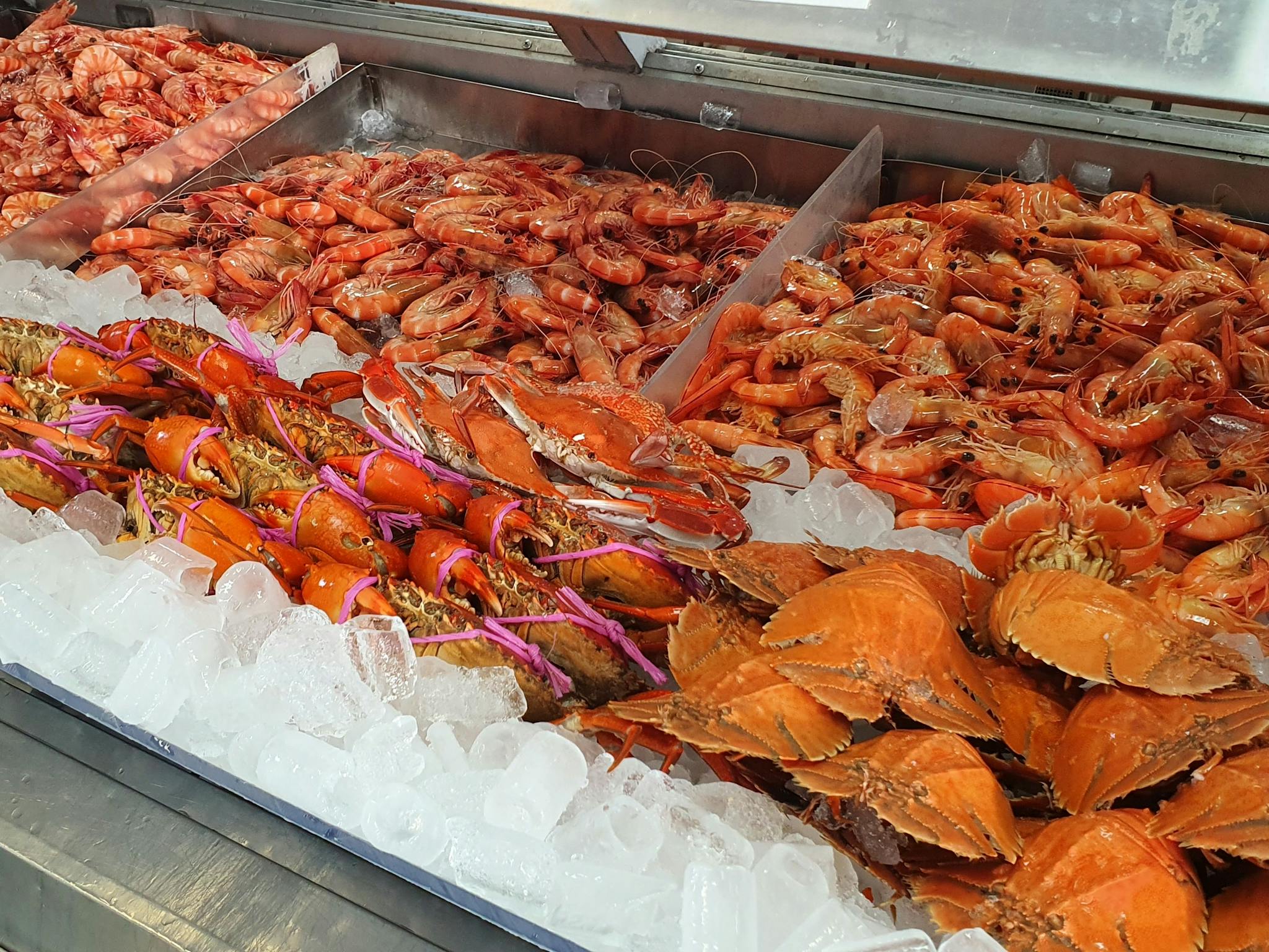 Seafood - Prawns Bugs & Crabs