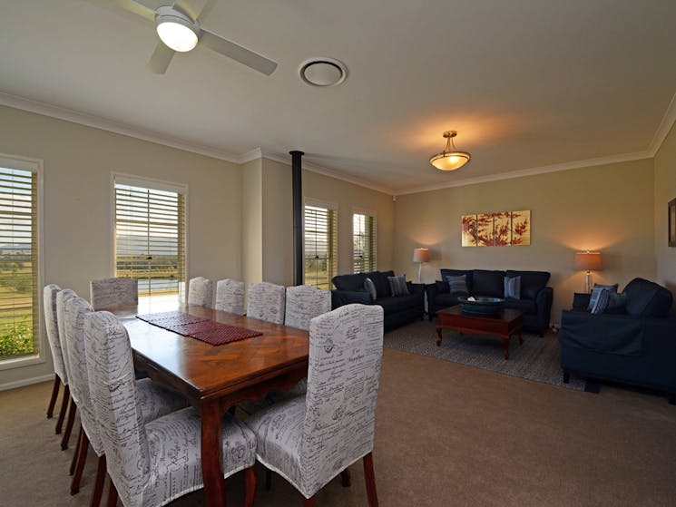 Lovely dining area