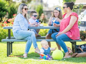 A perfect meeting place for families, grab a wine or a coffee