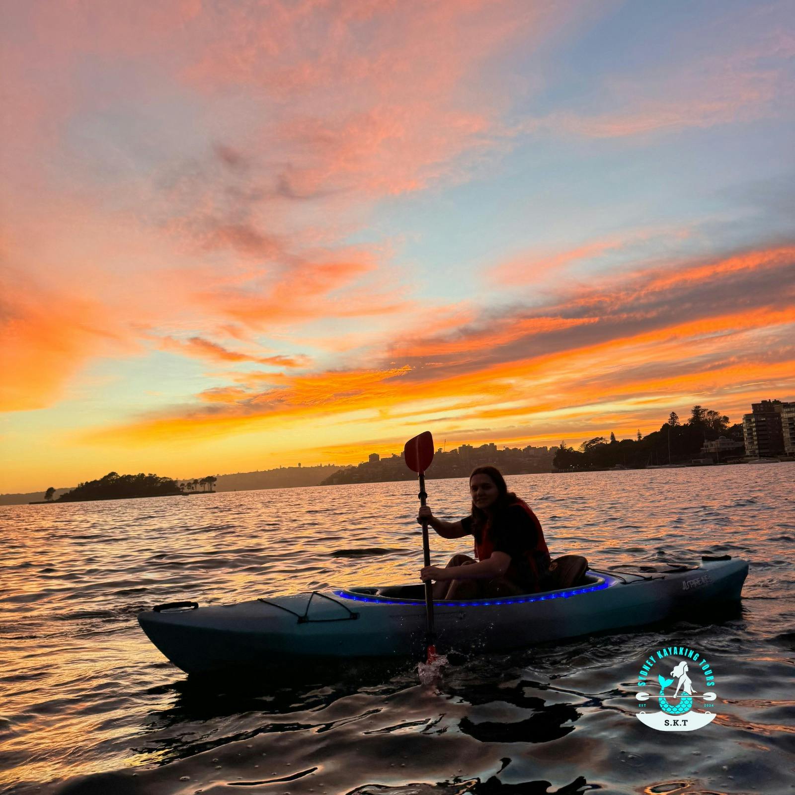 Sydney Kajaktouren Sonnenaufgangstour