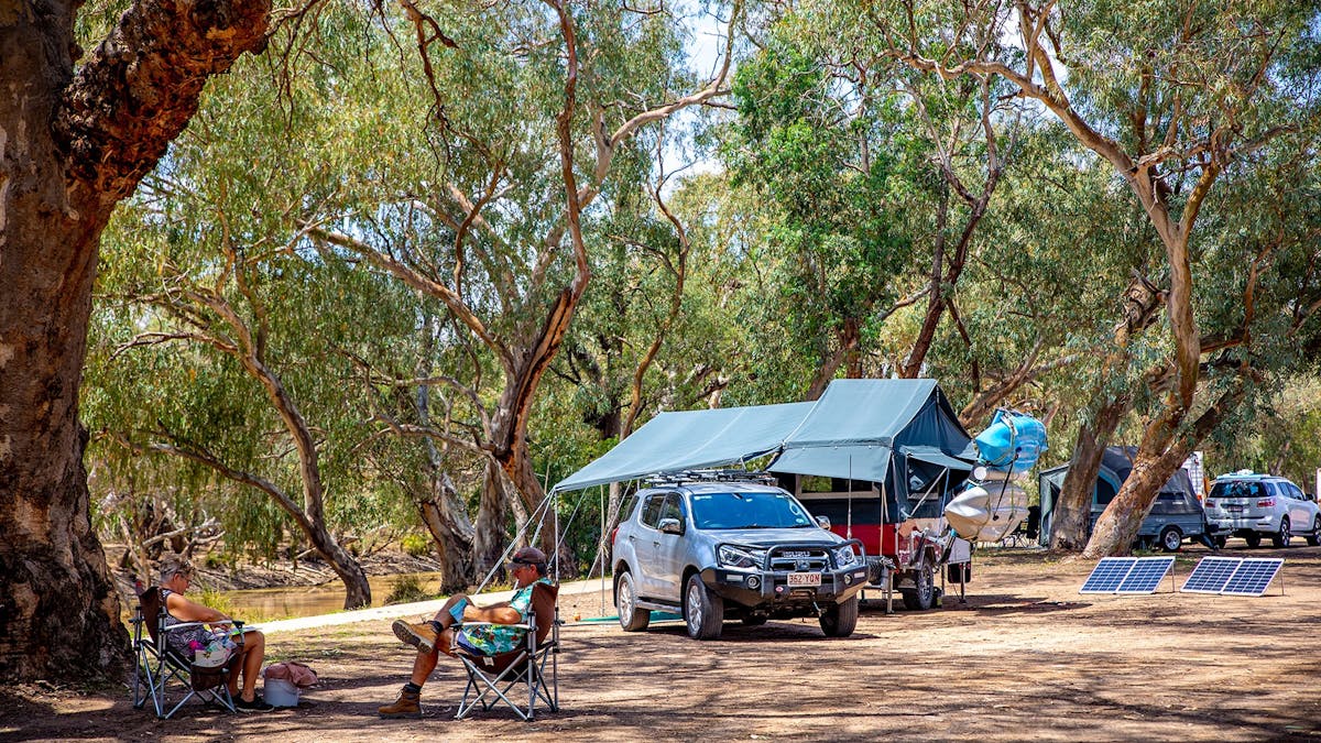 camping at Wallam Creek