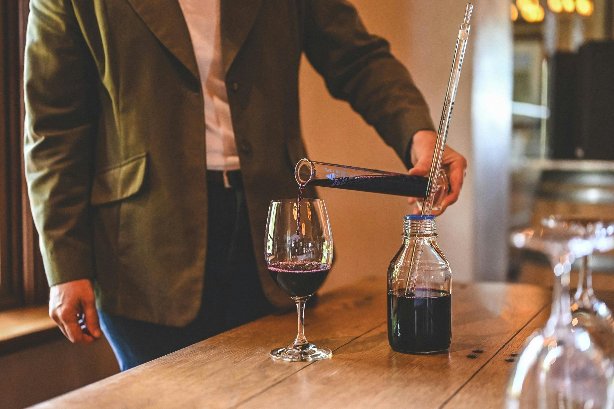 Unearth Voyager wine blending option