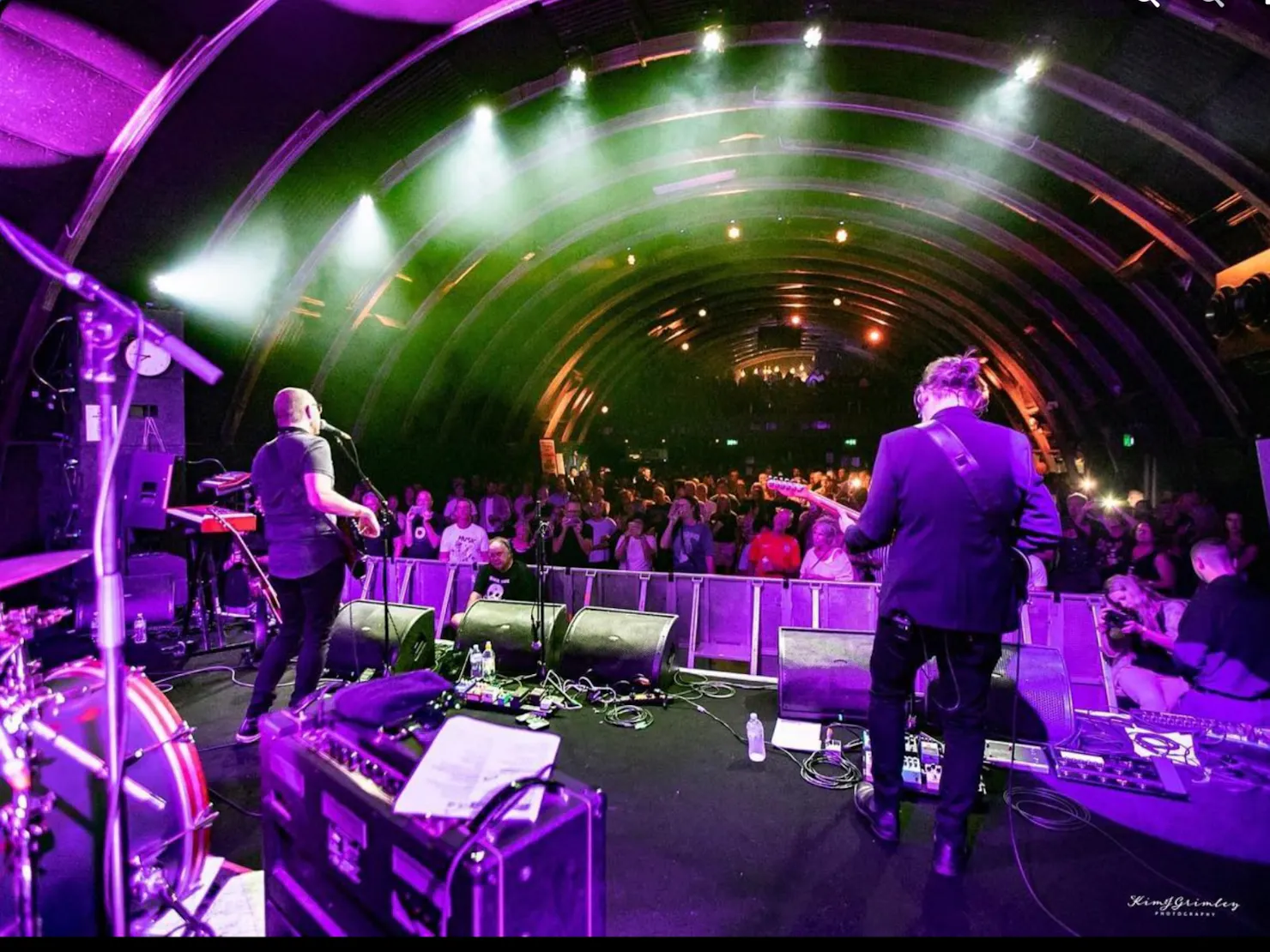 lights and crowd at a past concert