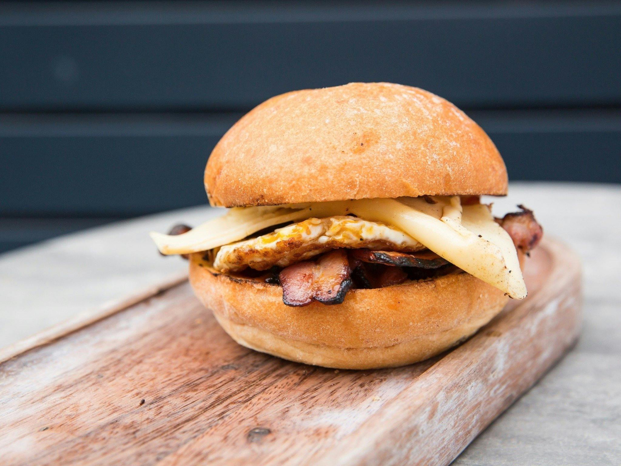 Double egg & double Bacon