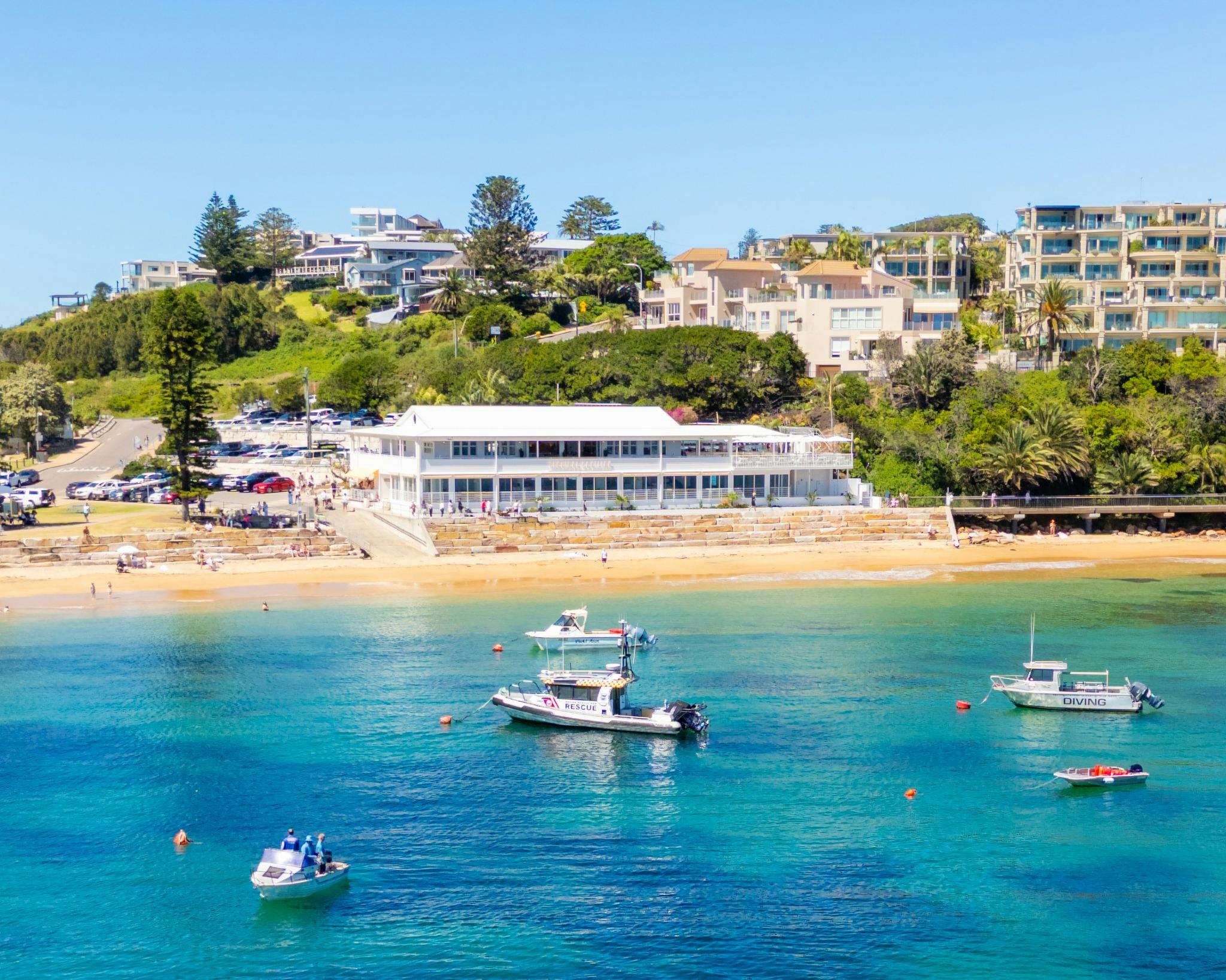 Image of the Terrigal Pavilion and the Haven