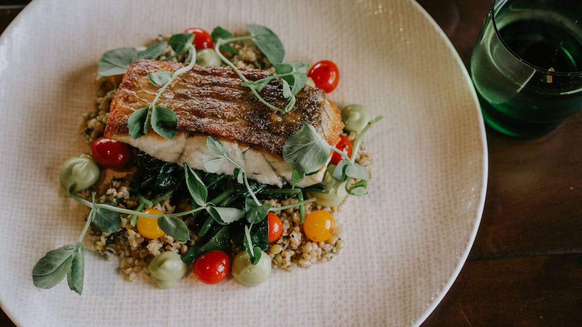 Barramundi dish