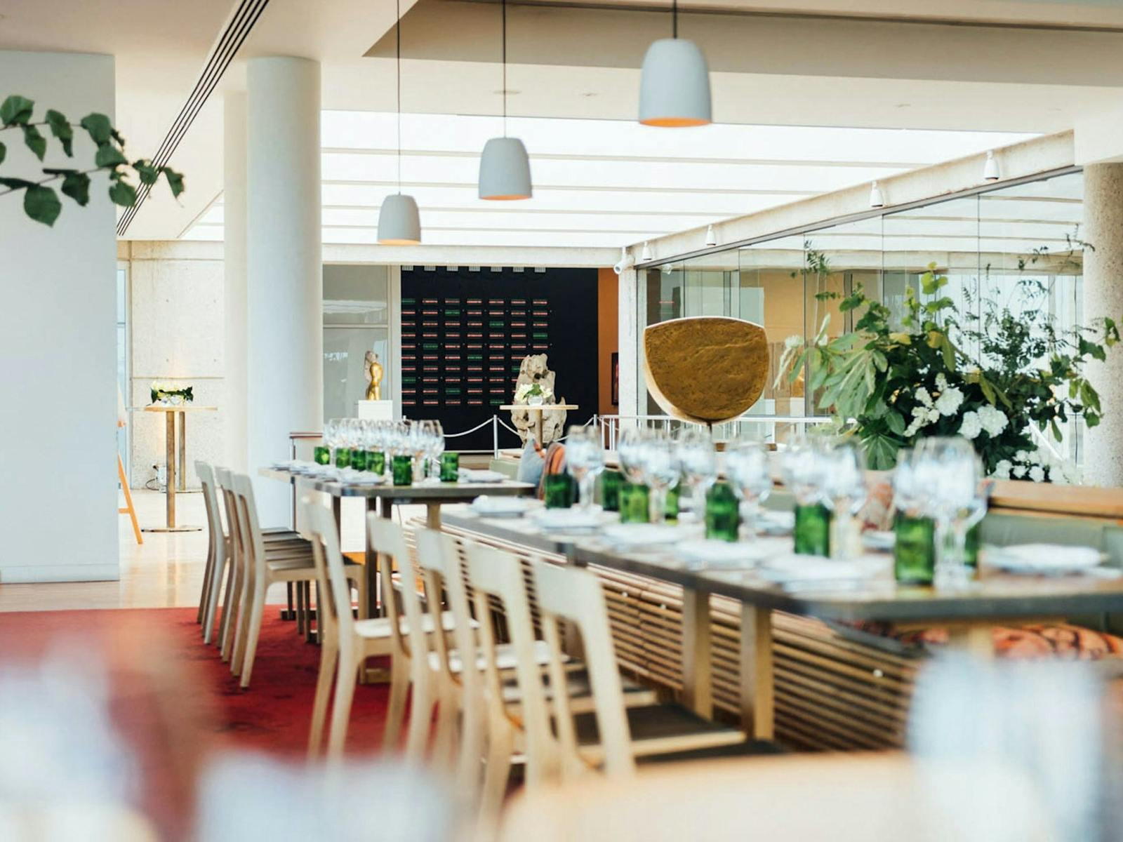 マット・モランが手がけたギャラリーレストラン