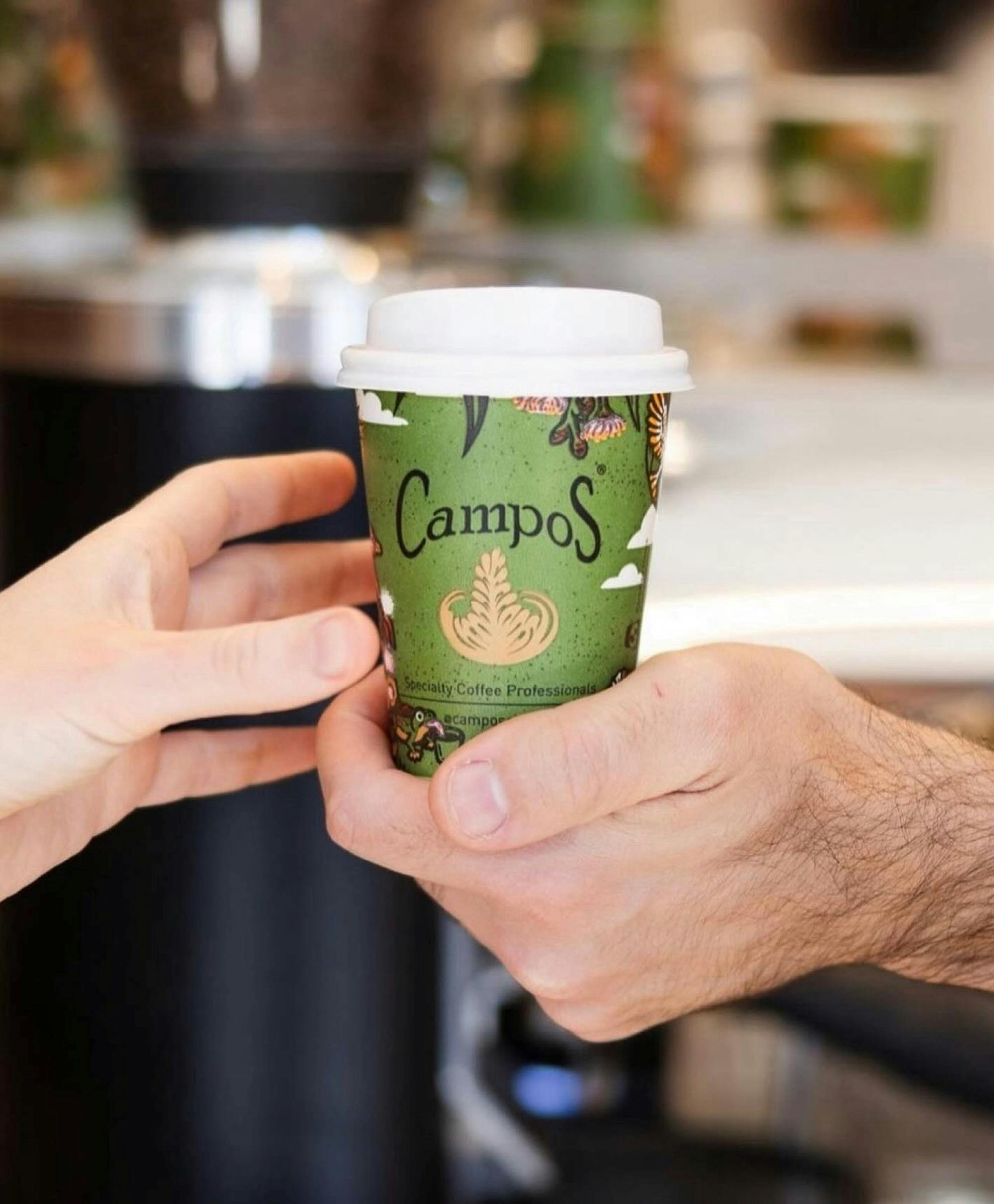 Campos coffee at the bakehouse