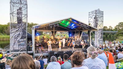 Photo of stage at daytime