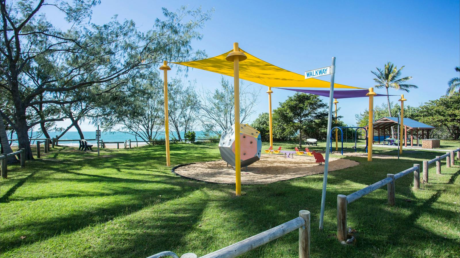Sarina Beach Playground and Barbeque Area
