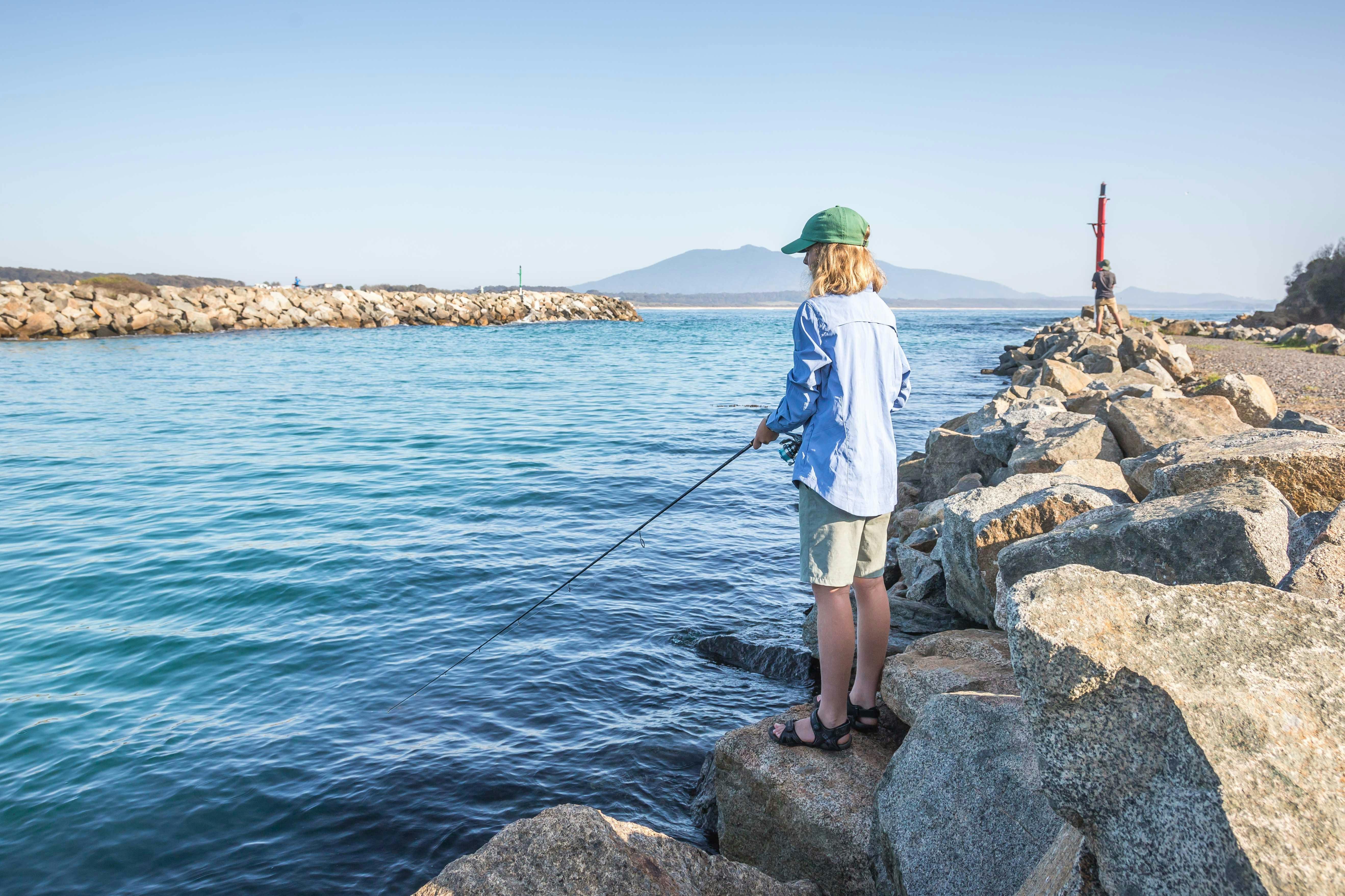 Bermagui Harbour 藍寶石海岸, Bermagui 釣魚