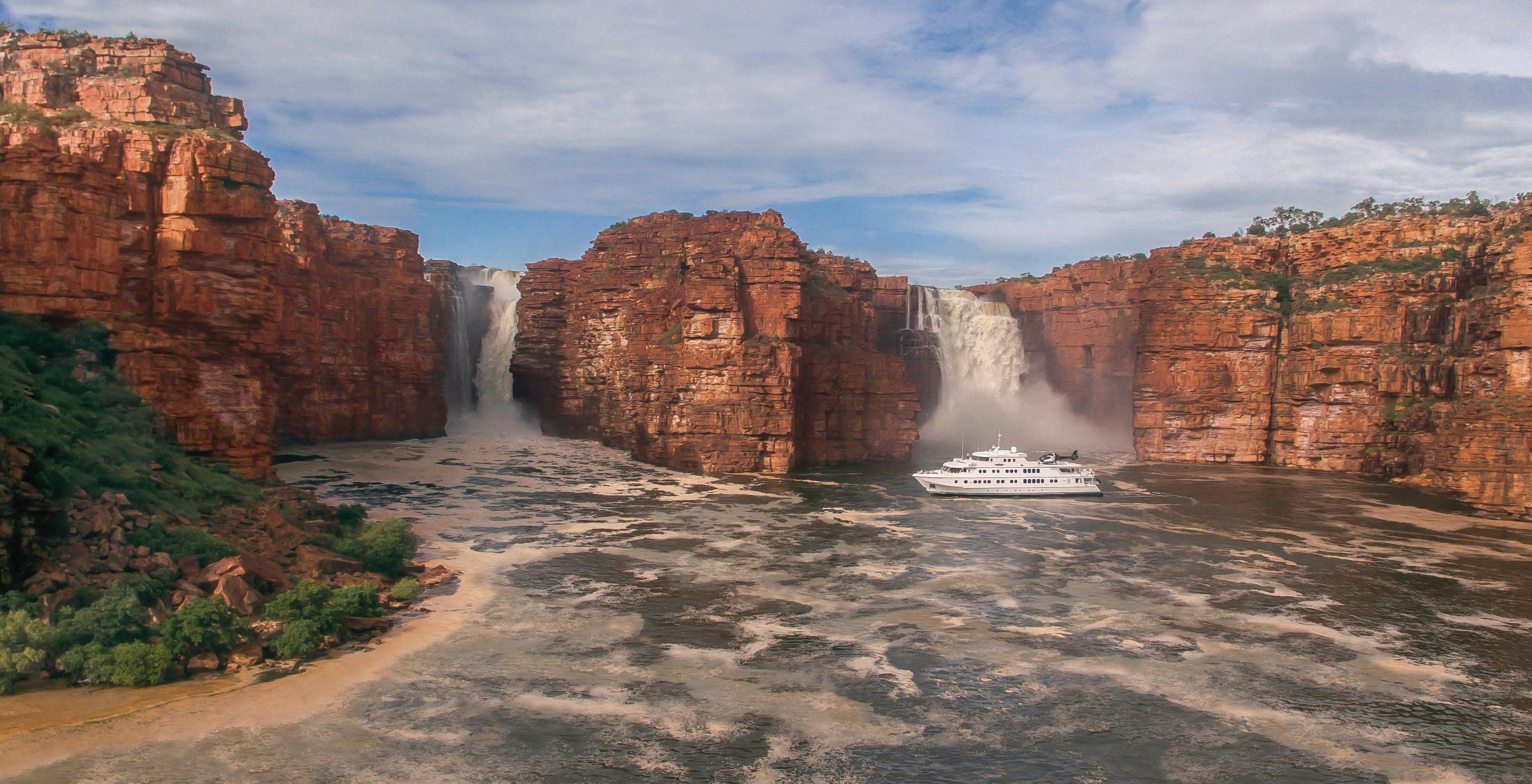 King George Falls after wet season