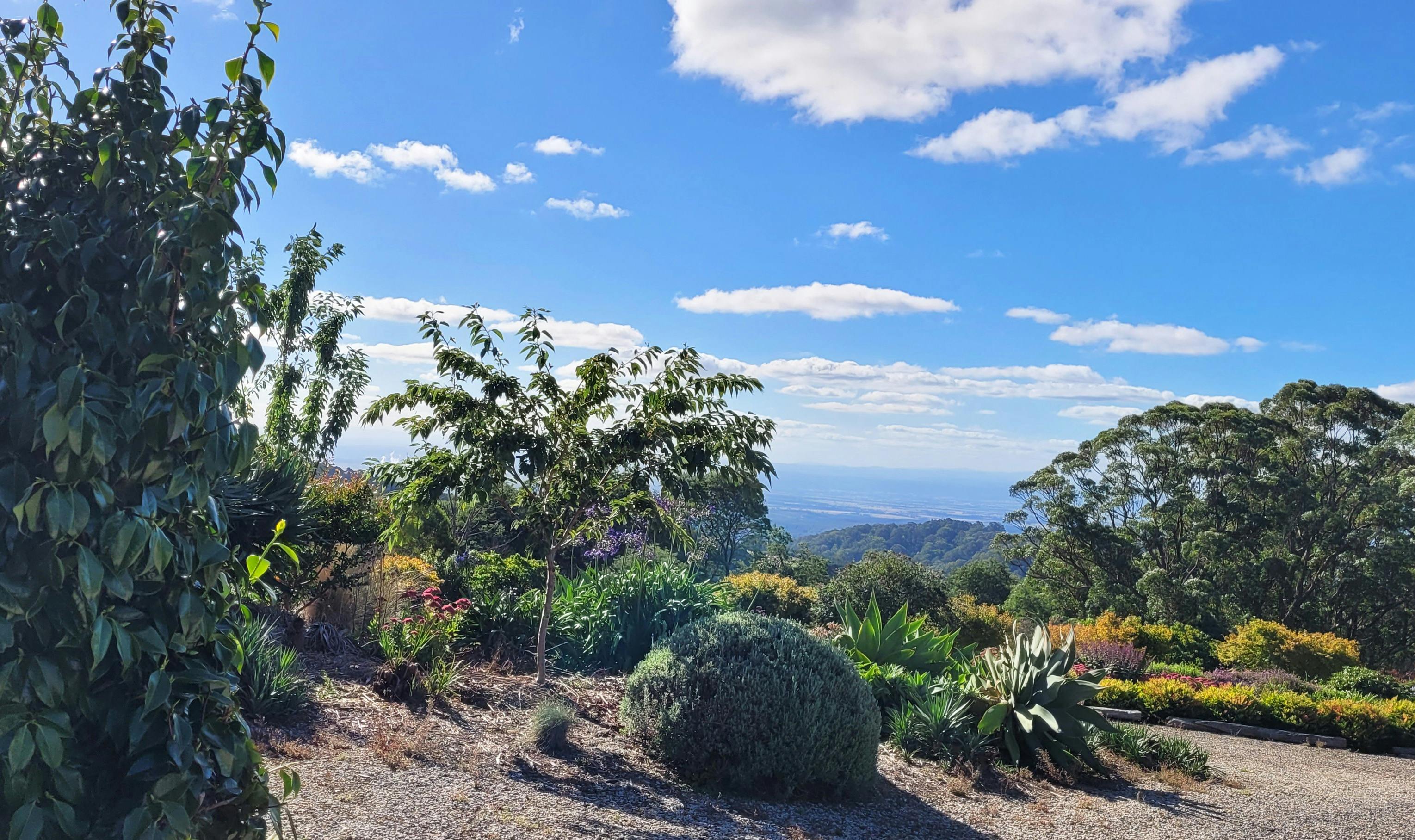 Open Gardens Victoria - Saint Cloud, sweeping view to the horizon
