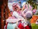 Dolly and her unicorn Benalla Festival 2022