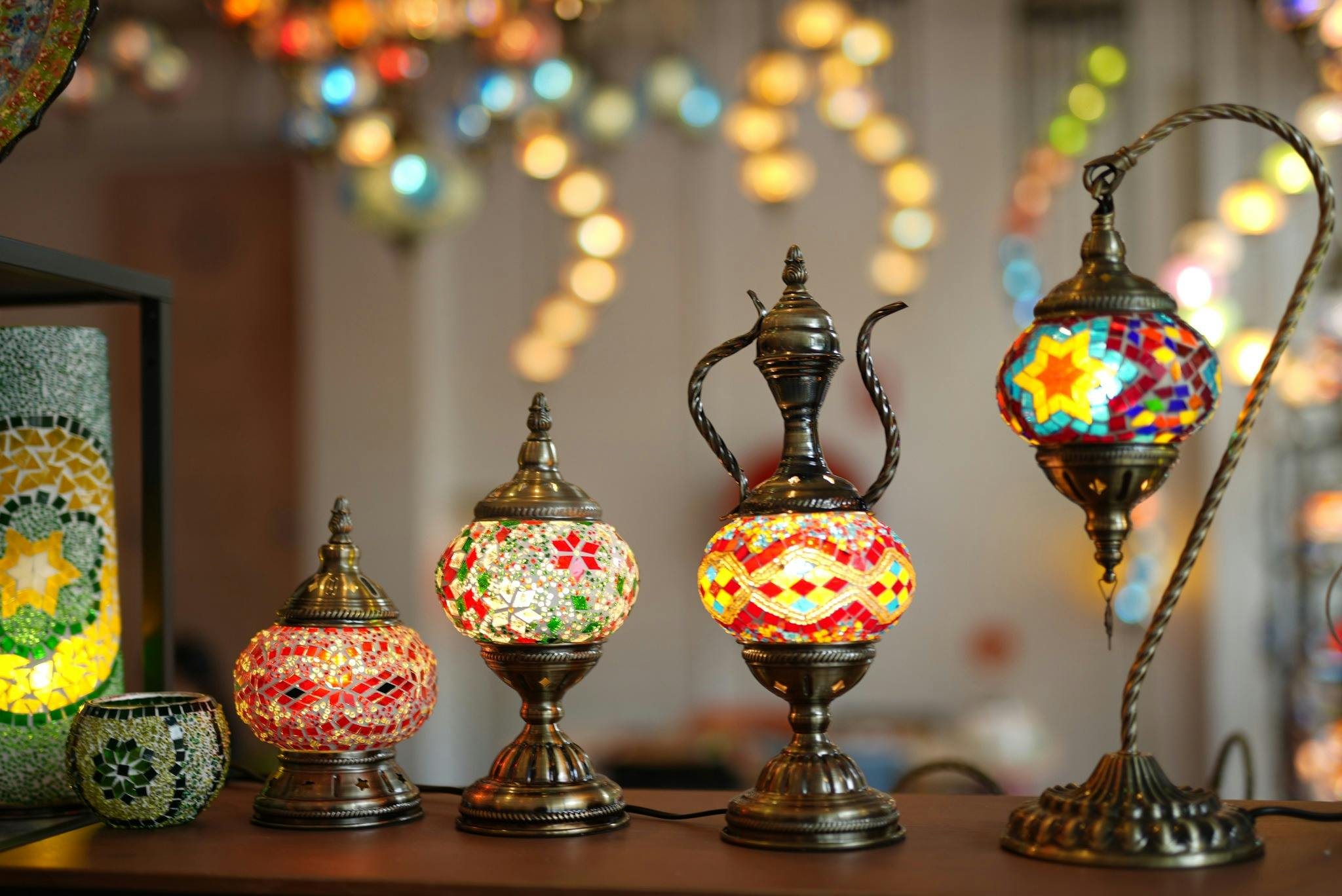 Mosaic Turkish Lamp