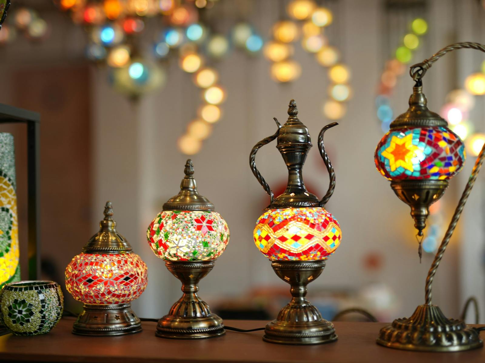 Mosaic Turkish Lamp