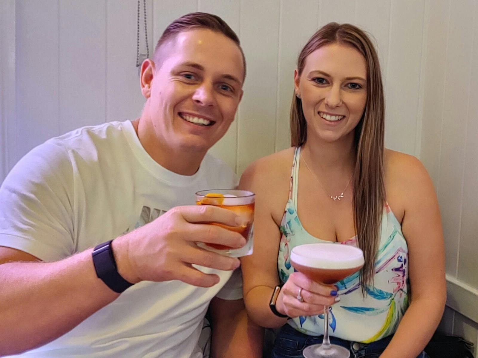 Guests enjoying cocktails on one of our signature tours