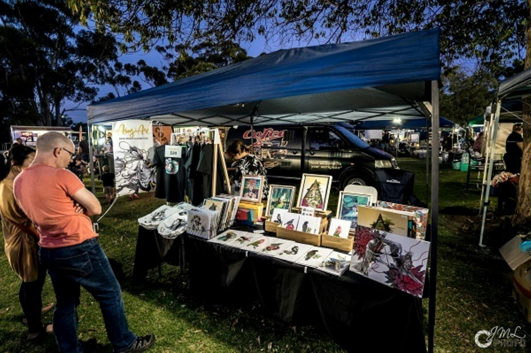 Guildford Twilight Market artisanal stalls