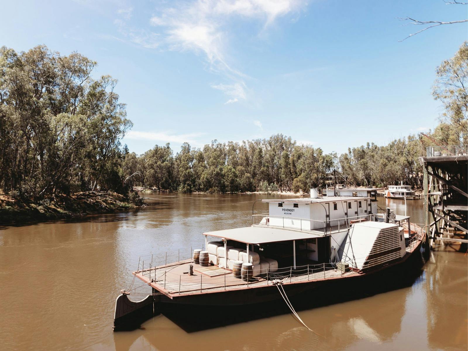 Paddlesteamer on the Murray River