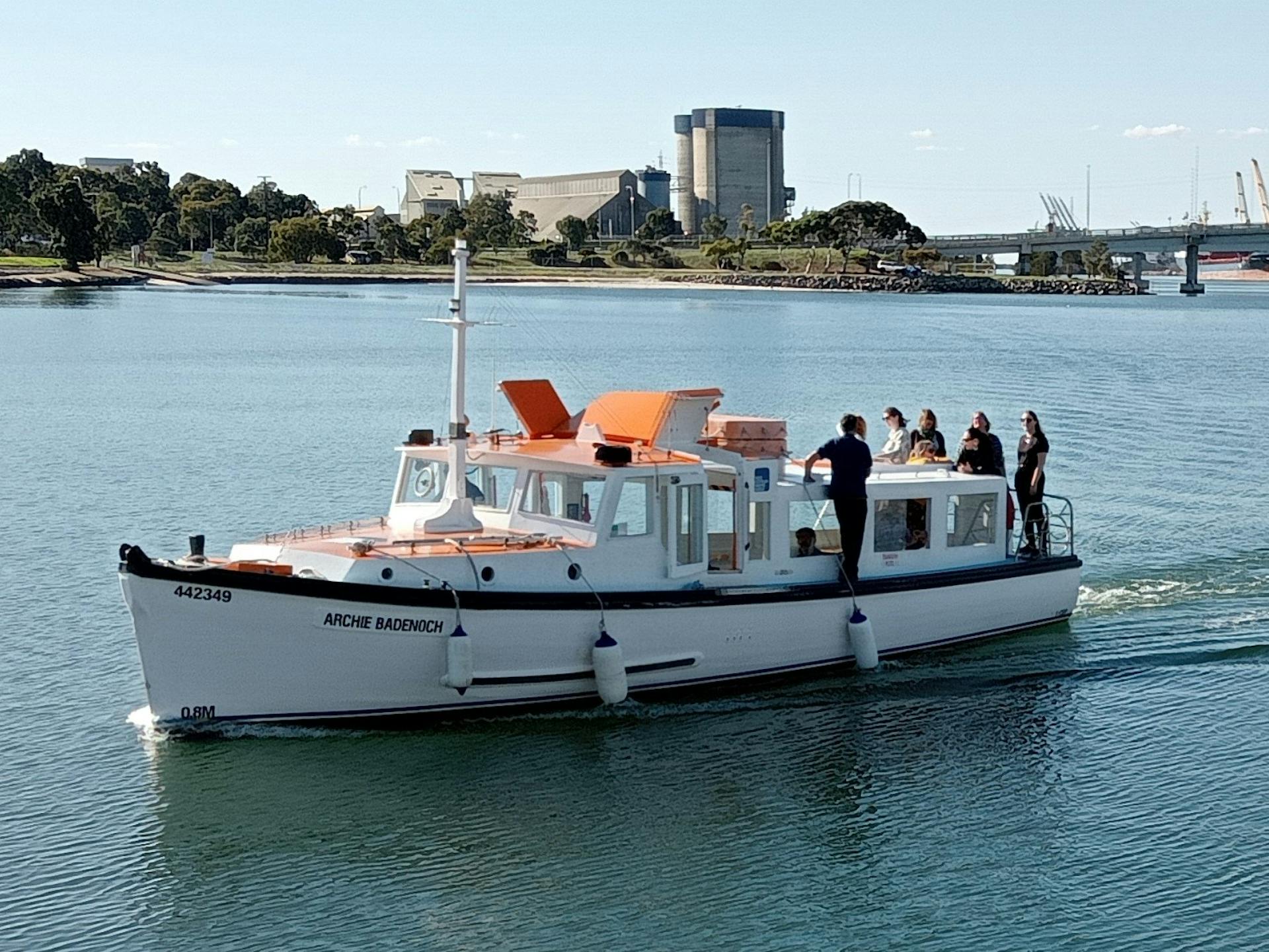 Port River Heritage Tours on the Historic Vessel MV Archie Badenoch in ...
