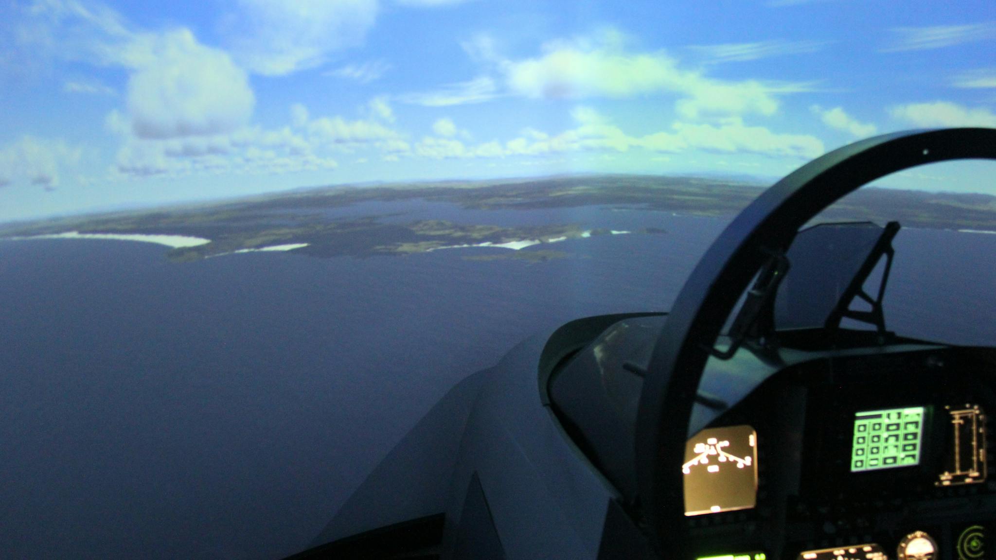 F/A-18 Super Hornet fighter jet flight simulator F/A-18 Super Hornet fighter jet flight simulator