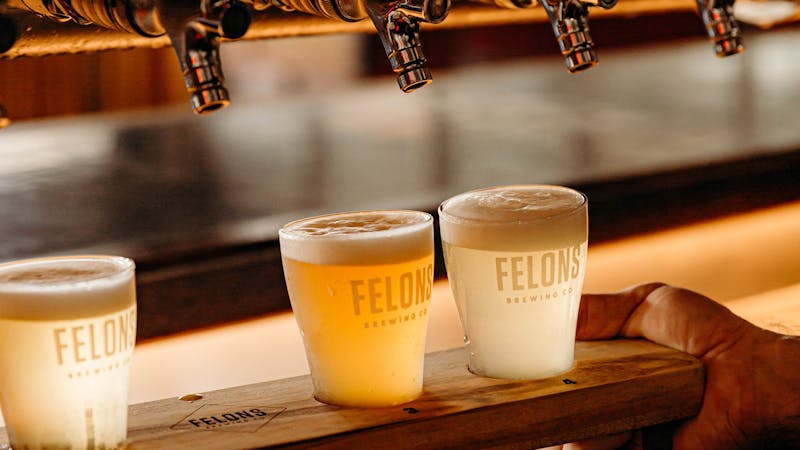 Felons Brewing Co. Tasting Paddle