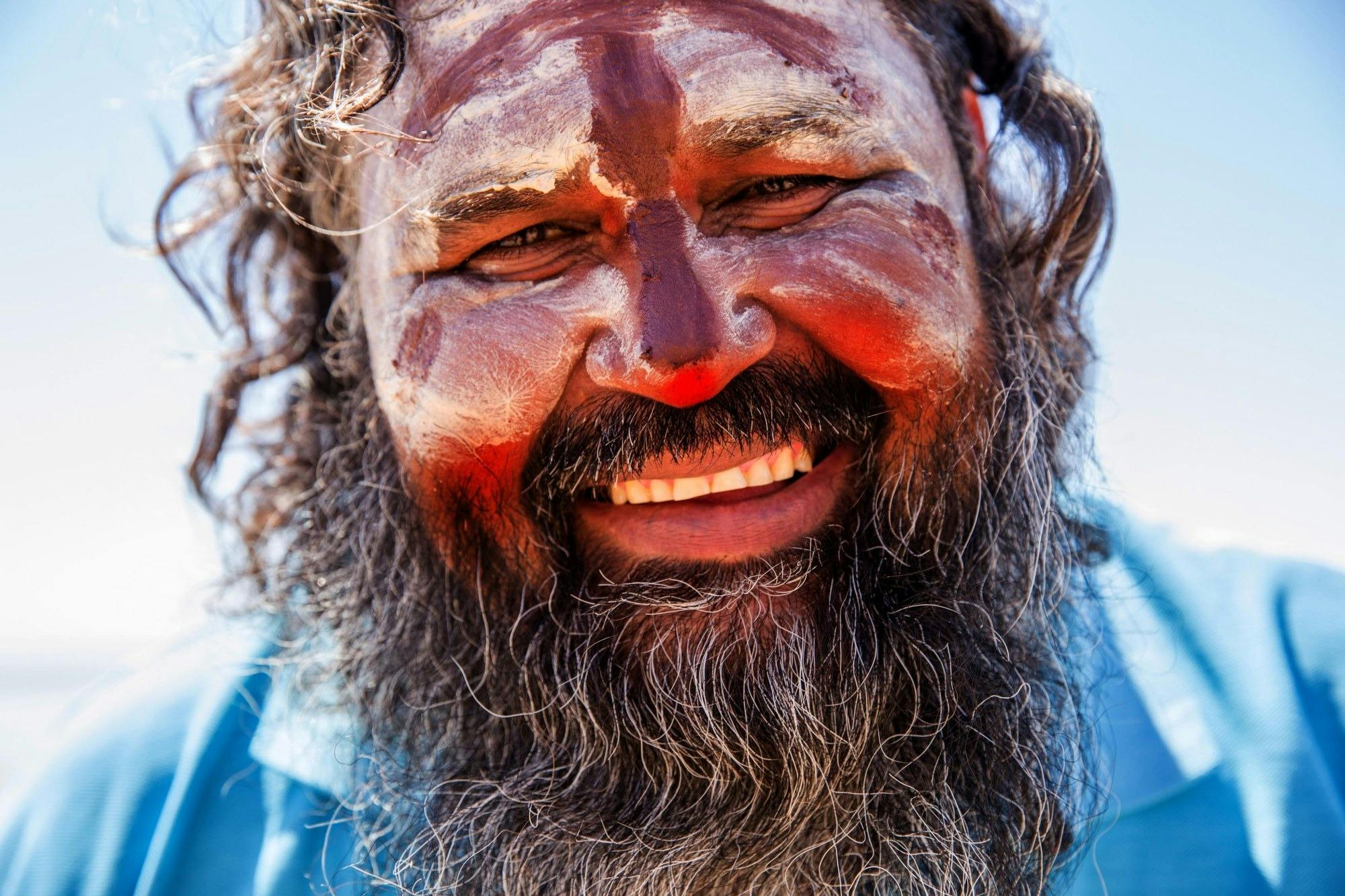man smiling